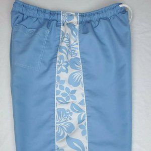 Men VOIT Swim Board Shorts Large Blue